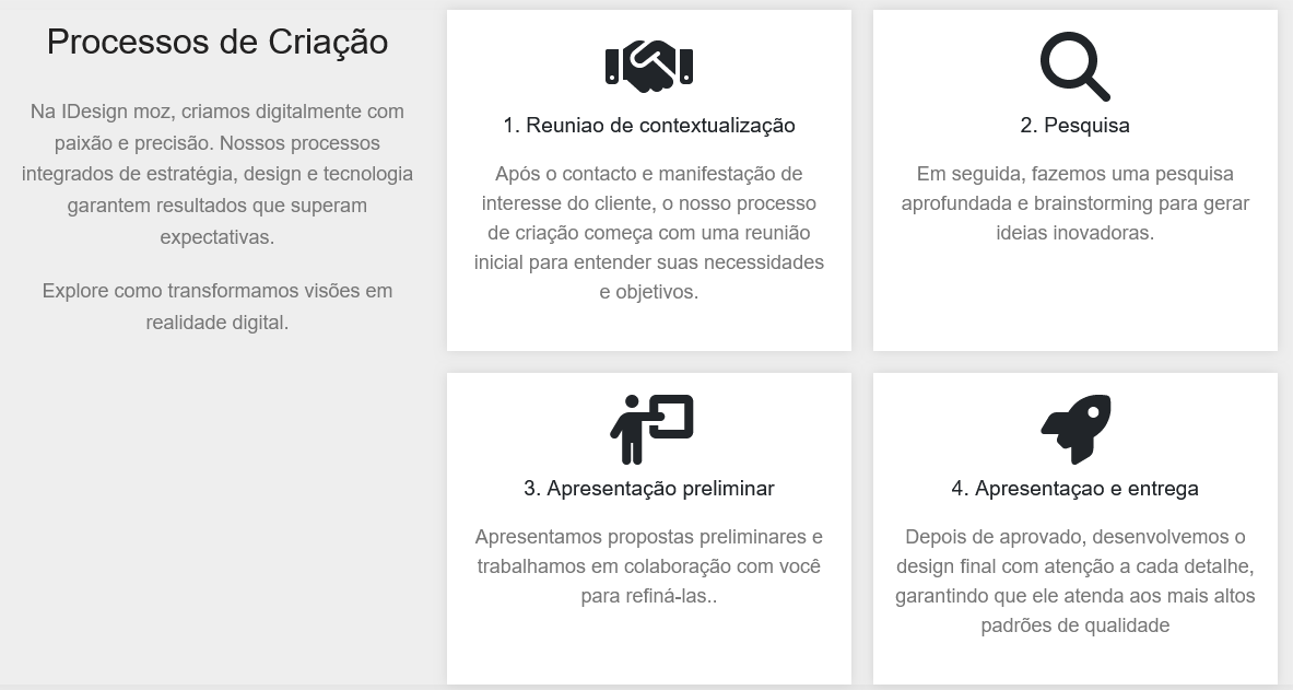 imagem sobre processos de criação